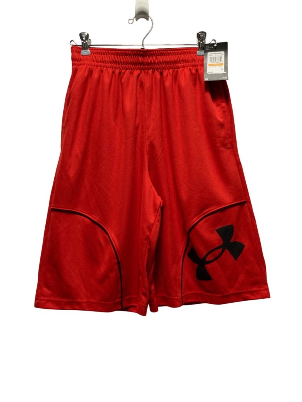 Under Armour Shorts Mens Small Red Perimeter 11in Loose Fit Activewear Athletic